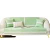 Light French Cream Wind Sofa Cushion Universal In All Seasons New  Non-Slip Leather Cushion Straight Row Cover Cover Cloth Towel