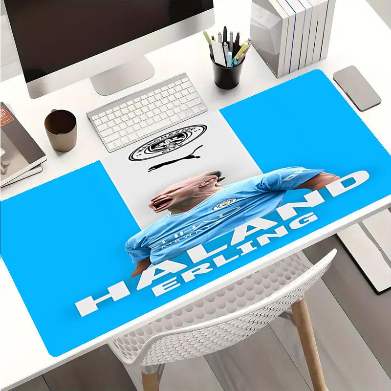 Haaland Mouse Pad - Non-Slip Rubber Base, Smooth Surface for Work,Gaming,Office,And Home Use, Desk Mouse Pad