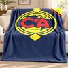Club America Blanket Flannel Blanket Soft Cozy Plush Throw for Sofa Bed Lightweight Home Decoration Outdoor Camping