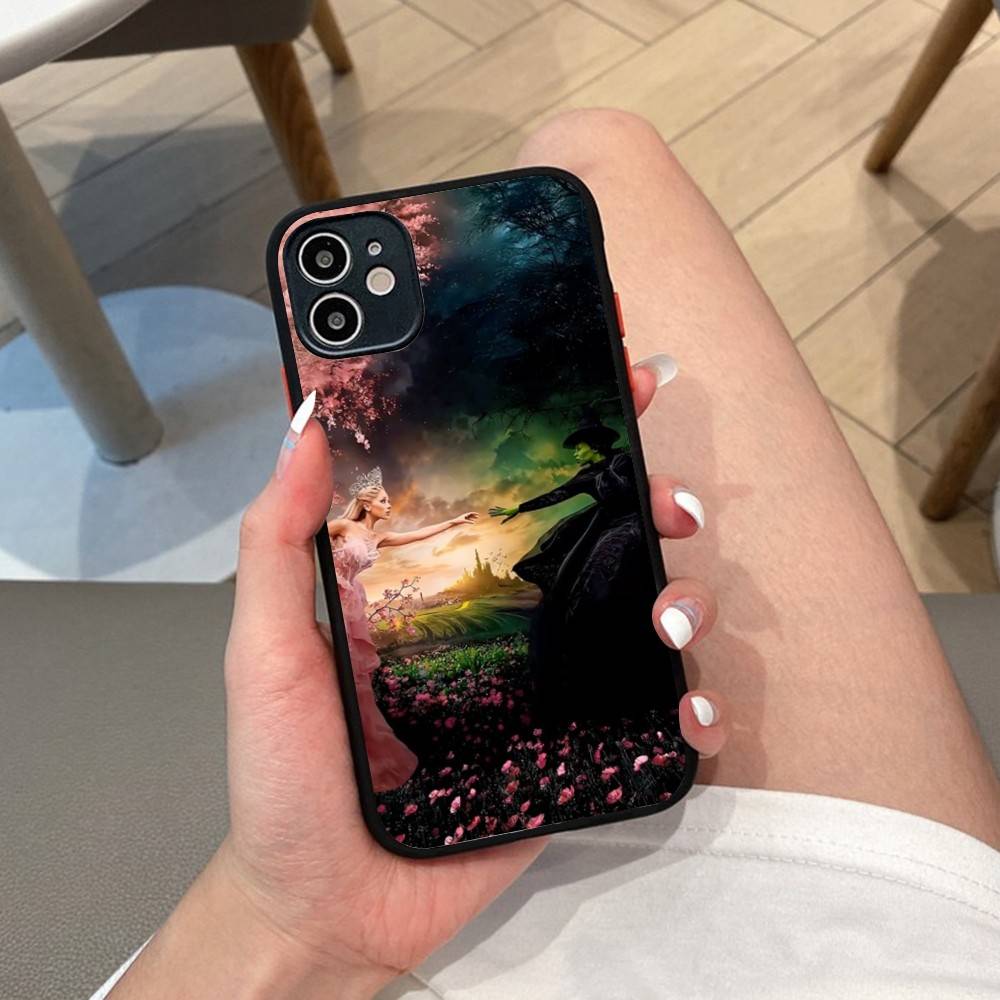 Musical W-Wicked Phone Case For IPhone 14 X XR XS 7 8 Plus 11 12 13 Pro MAX 13mini Matte Shockproof Case