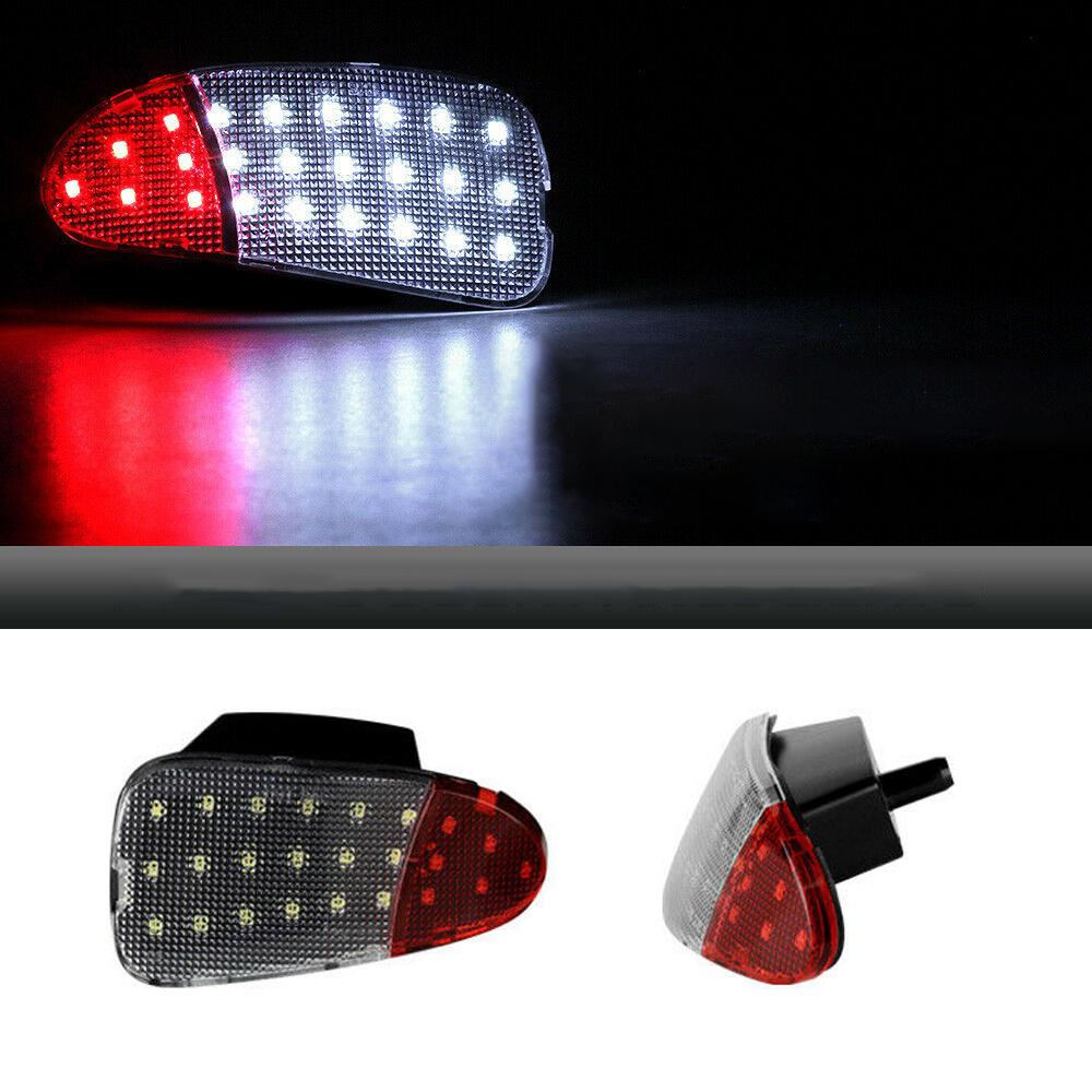 1 Pair LED Interior Door Panel Courtesy Light Lamp For 1997-2003 Ford F150 F250