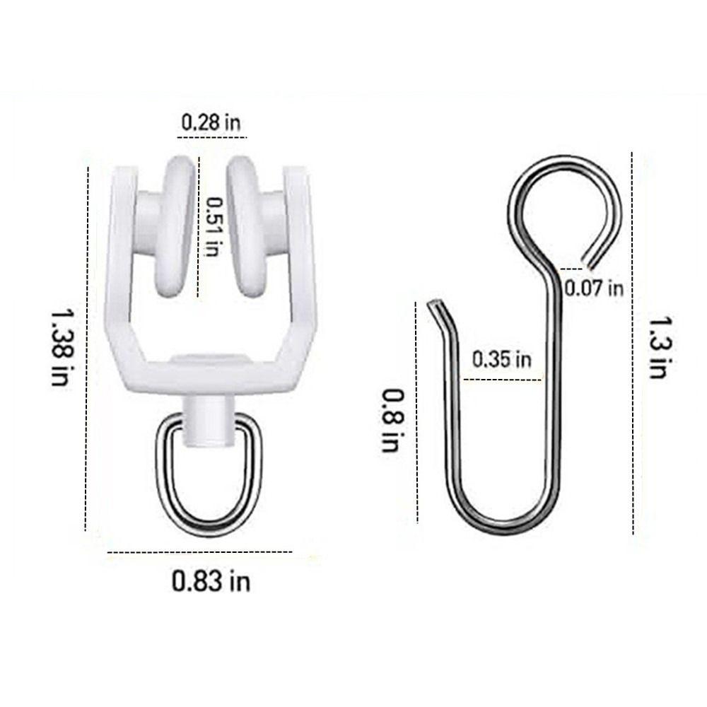 Plastic Ceiling Curtain Track Metal Metal Shower Curtain Curtain Track Rollers  For Ceiling Track