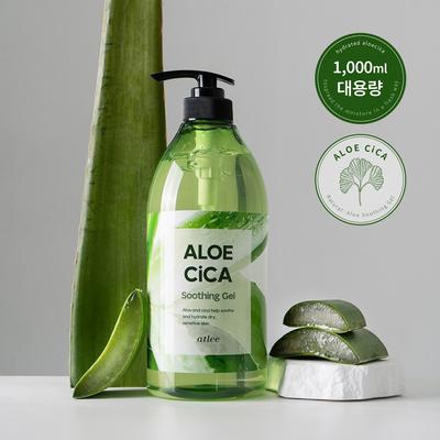 Atri Natural Large Capacity Aloe Soothing Gel 1000ml, 1L, 1 Unit