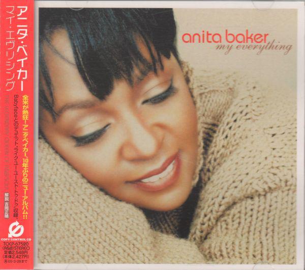 

CD ANITA BAKER - My Everything TOCP67520 Blue Note 2004 Japan Soul/Funk Used