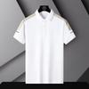 Hong Kong-Inspired Solid Color Men's Trendy Loose-Fit Casual Summer T-Shirt