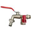 Double Head Water Faucet Garden Irrigation Garden Watering Valve Switch Washing Machine Accessory Thread Alloy Sink Tap