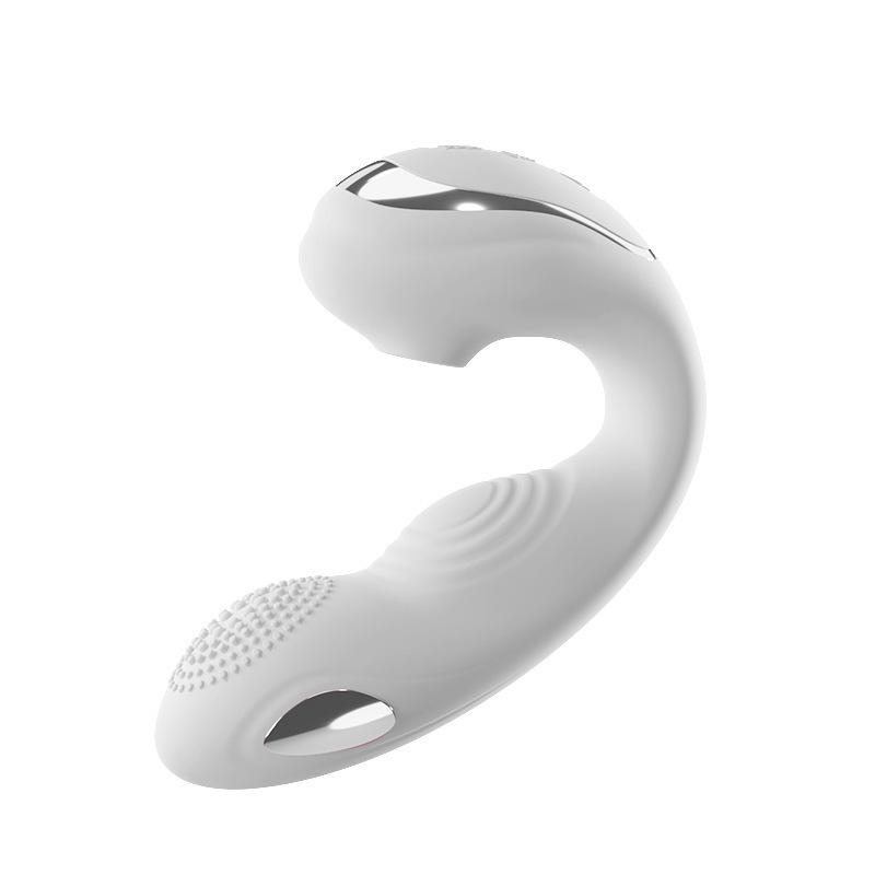 Freya Remote-Controlled Patting & Sucking Vibrating Wand for Women