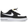 Nike Air Force 1 Leather Cushioning Abrasion Resistant Low Top Skateboard Shoes Unisex Black White CW2288-111(Team560-)