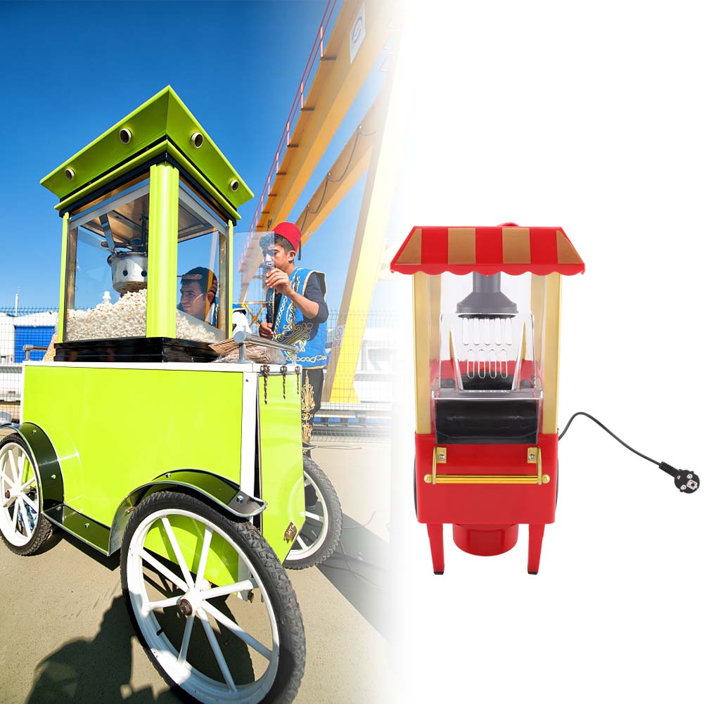 Compact Electric Hot Air Popcorn Maker Making Corn Machine For Home Party