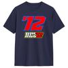 Marco Bezzecchi  Unisexs T Shirts  Cool Tees Short Sleeve Round Neck TShirt  Cotton Plus Size Clothing