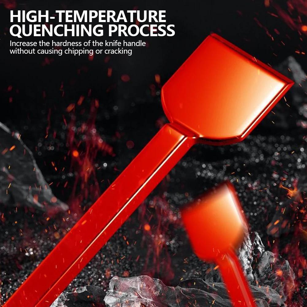 Stahlzylinder Schaberklinge für Automobilanwendung Eisblock Klebstoffentferner Autoreifen Spaltwerkzeug Rasierklinge zum Reinigen und Reparieren