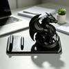 Stable Mobile Phone Mount 3D Printed Dragon Cell Stand, Gothic Smart Stand Holder, Universal Desktop Organizer for Home, Office Figurine