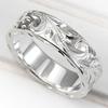 Metal CopperColor Caved Pattern Women Thin Rings Temperament Wedding Bands Accessories Fashion Versatile Jewelry