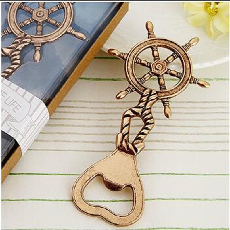 Steer Your Future Life Antique Rudder Bottle Opener Wedding Favors Beer Opener