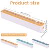 3 Pcs Cling Film Cutter Food Film Dispenser Aluminum Foil Stretch Film Cutter Reusable Wrap Dispenser for Kitchen Accessories