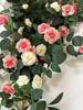 Rose Vine Artificial Flower Decor for Air Conditioner Pipes or Balcony Railings