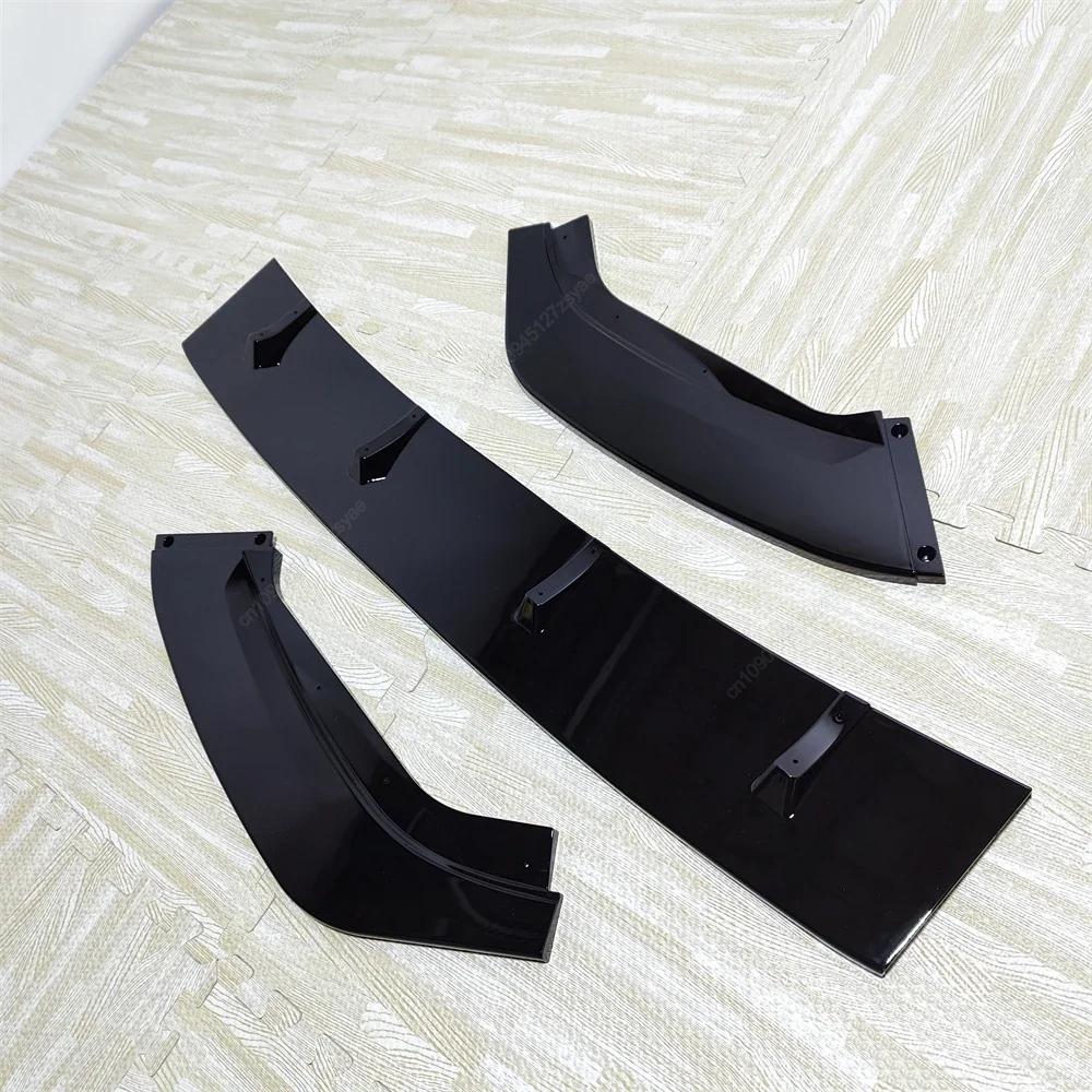 Front Bumper Lip Spoiler Splitter Diffuser Protector Cover For VW Volkswagen Golf 7 GTI GTD R Rline 2013-2016 Body Kits Tuning