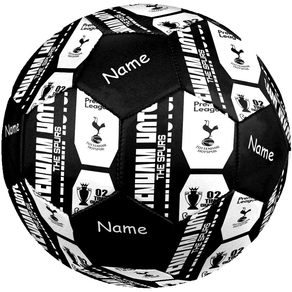 Individueller Name Tottenham Hotspur Thema Größe 5 Fußball, Geeignet für Indoor- und Outdoor-Spiele, ein Geschenk für jeden geeignet.