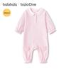 Balabala Newborn Baby Long-Sleeve Romper
