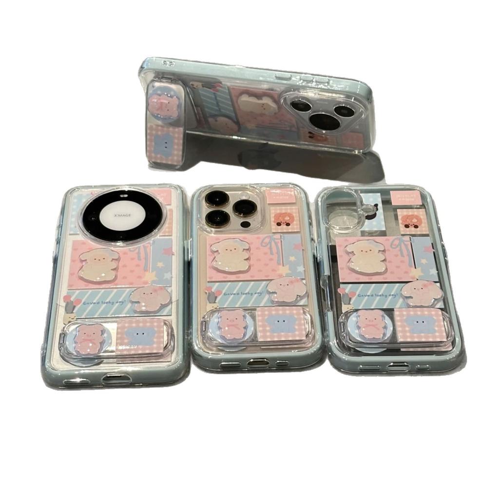 Plaid Elephant for IPhone16ProMax for Apple Phone Case 15/13/1 2/14 All-Inclusive 11 New Style