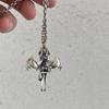 Silver Angel Trendy Character Necklace Durable Zinc Alloy Casual Use Decoration