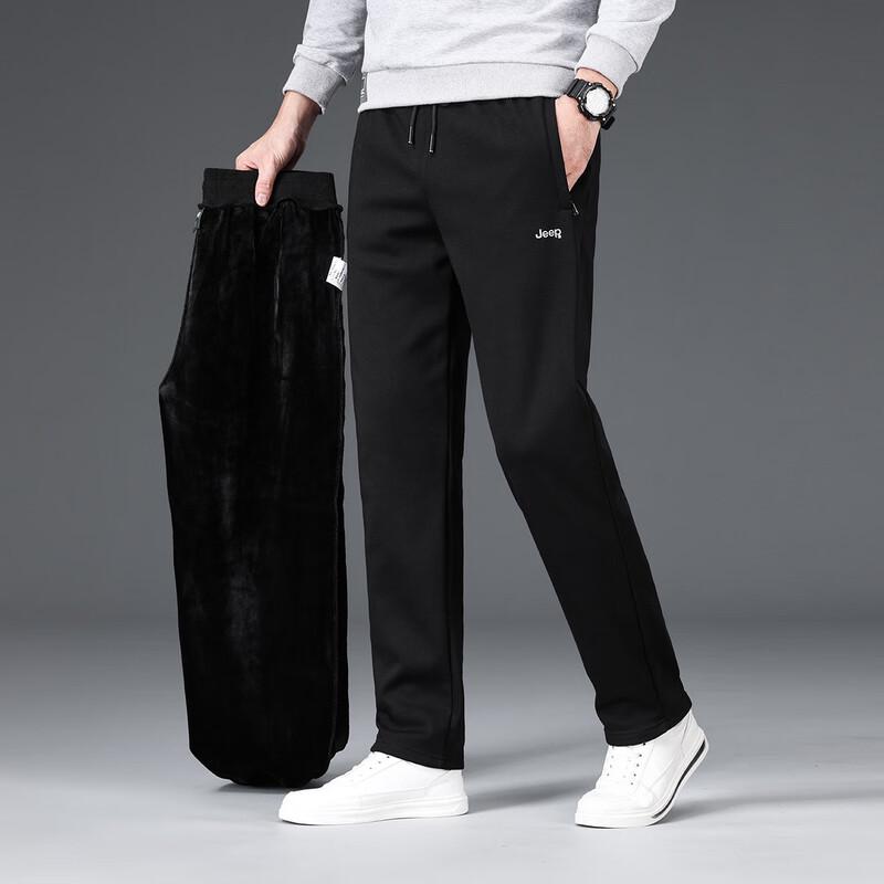 JEEP Men's Autumn/Winter Straight-Leg Casual Sweatpants
