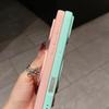 Luxury Matte Silicone Ring Holder Back Cases For iPhone 16E 16 15 14 13 12 Mini 11 Plus Pro Max Rotating Bracket Bumper Cover