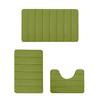 Soft Absorbent Coral Fleece Floor Mat – Solid Color, Wear-Resistant for Home, Bathroom, and Entrance