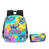 Stitch Peripheral Anime Backpack Men'S And Women'S School Bags