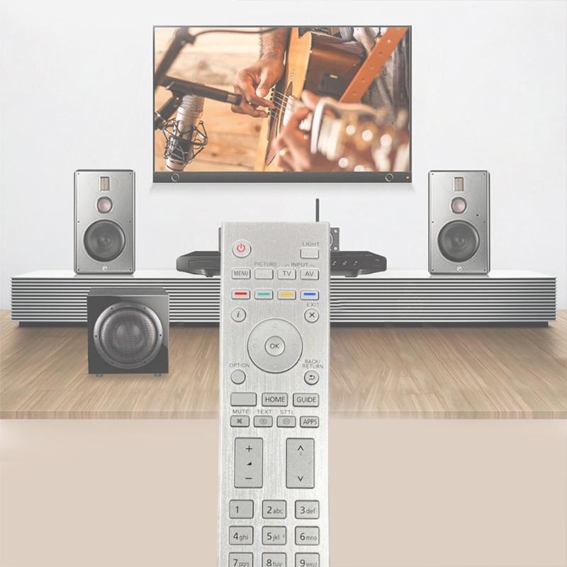 N2QAYA000153 Multiple Compatible Television Remote No Programming Required Direct Operation Long Plastic Construction