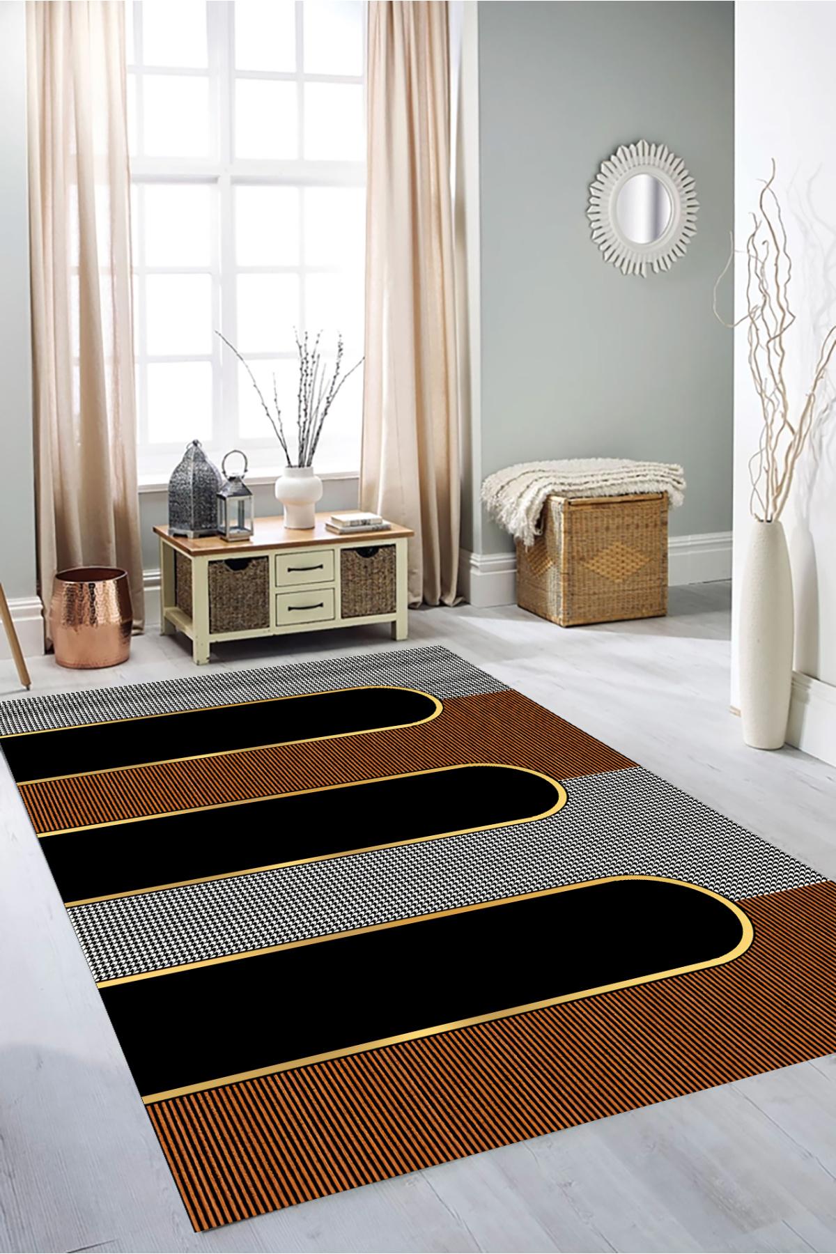 

MD-LİFE HOME Декоративный ковер на нескользящей основе с цифровой печатью MD5237