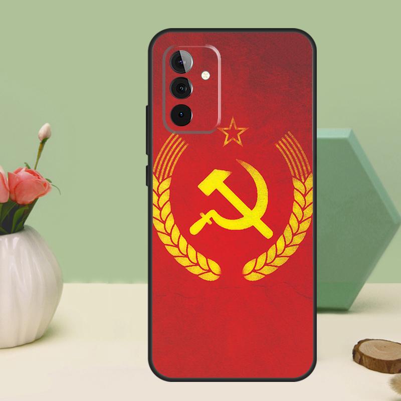 USSR Flag Soviet Union For Samsung Galaxy A36 A56 A54 A34 A14 A06 A16 A26 A12 A32 A52 A13 A33 A53 A15 A35 A55 Case