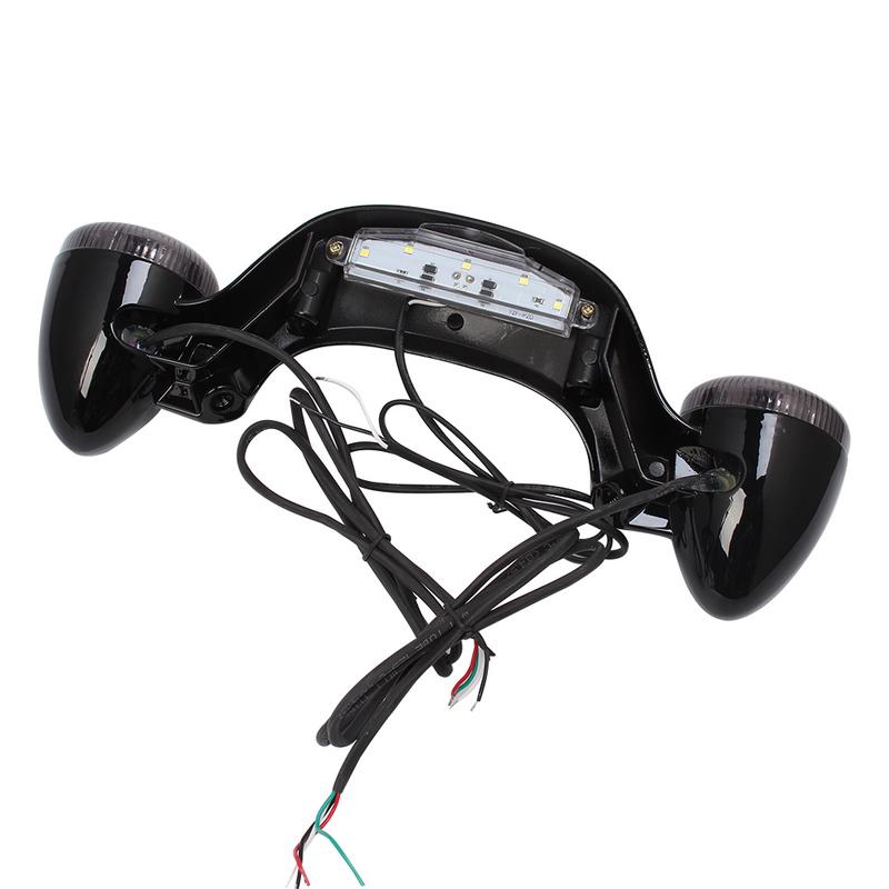 Rear Brake Turn Signal Light Bar for Harley Touring 2010-, Fits Road Glide Street Glide Road King Special FLTRXS FLTRX