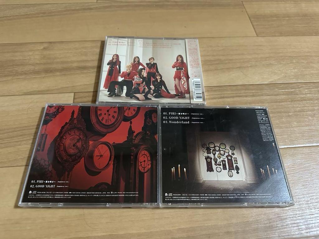 [USED] Dreamcatcher Piri - Normal Ver.+A+B CD 3 pieces
