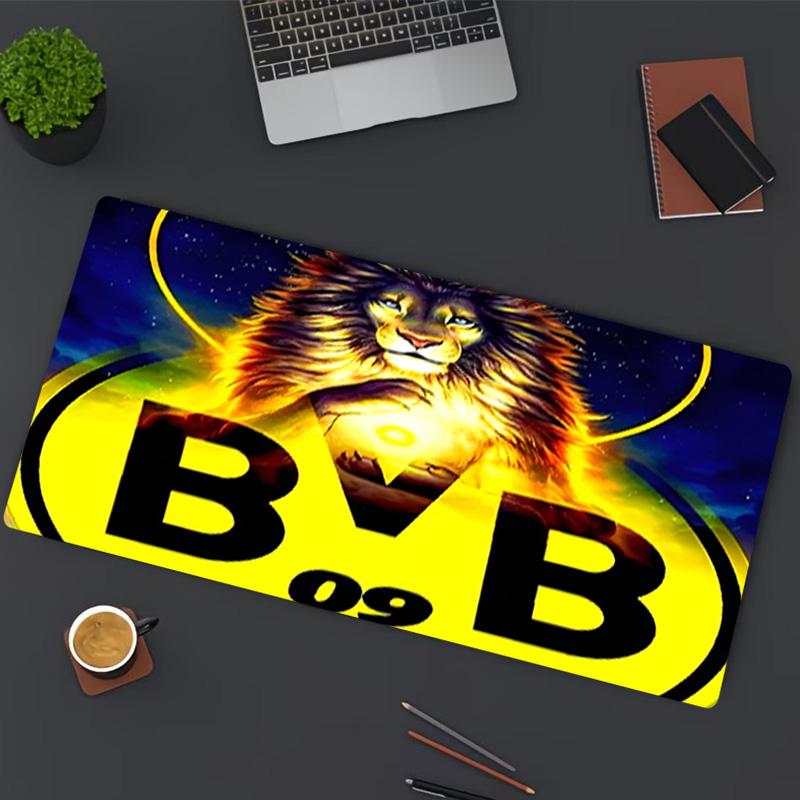 Borussia Dortmund Print Mouse Pad, for Keyboard Pad Laptop PC Mat for Office Home Use, Desk Decor, Perfect Birthday Gift for Gamers