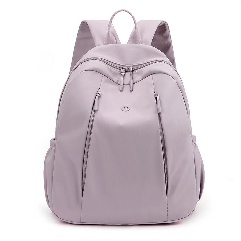 Dámský batoh jednobarevný studentský školní batoh