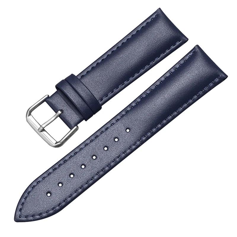 Genuine Leather Watch Bands Strap 12mm 13mm 14mm 15mm 16mm 17mm 18mm 19mm 20m 21mm 22mm 23mm 24mm Men General Watch Band Straps