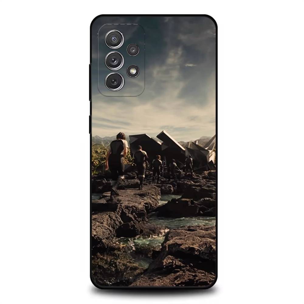 Film The H-Hunger Games Phone Case For Samsung S 25,24,23,22,30,21,10,9,Ultra,Plus,Lite,FE,4,5G Black Soft Case