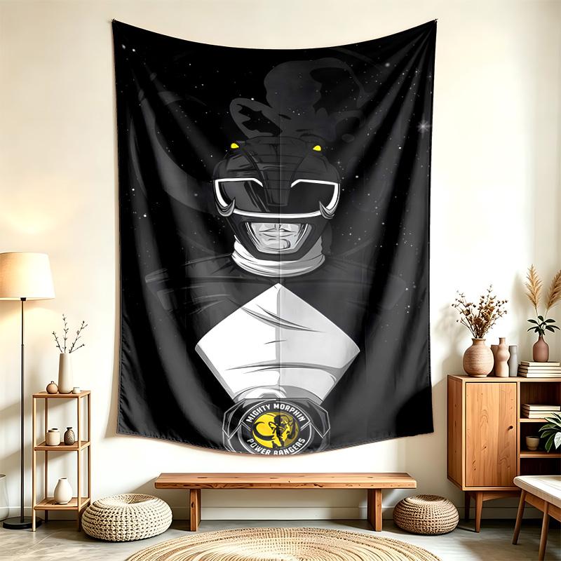 Mächtige Morphin Power Rangers (5) Wandteppich Geeignet Für Die Dekoration Von Häusern Wohnheimen Und Schlafzimmern Weich Anzufassen Und Ein Perfektes Geschenk Für Freunde Und Familie