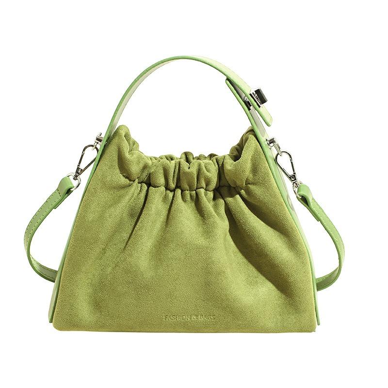 New fashion cloud bag trendy shoulder messenger bag niche design pleated handbag