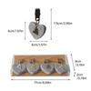 Marble Designs Tablecloth Holders Set of 4 Stable Clip for Picnic Garden Event Sturdy Decorative Weights Daily Use