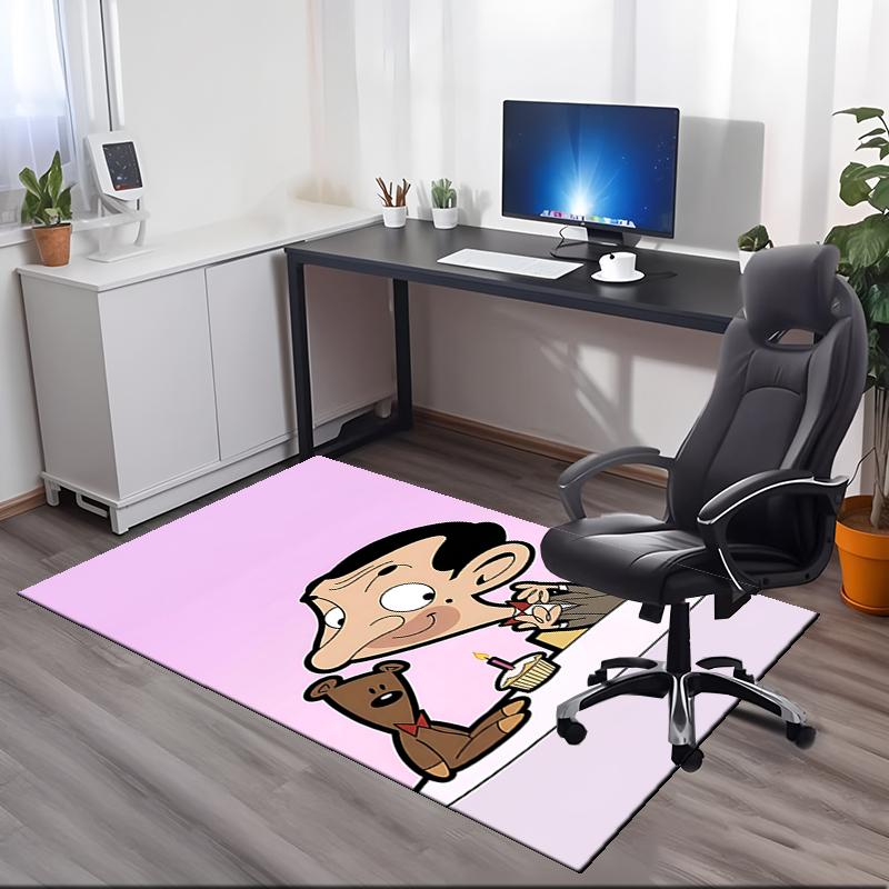 Kober s potiskem Mr Beana pro kancelářskou židli, obývací pokoj, ložnici, kuchyň, dekorace, dárky