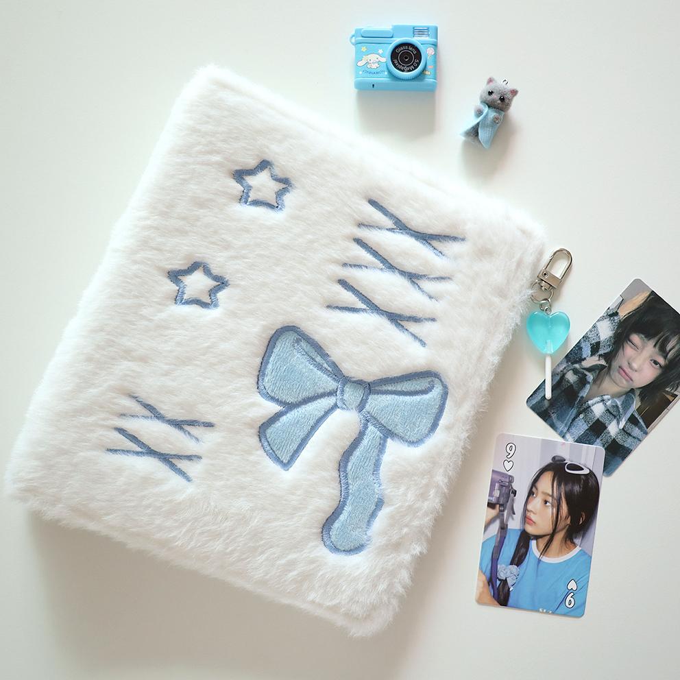 Bom Bom A5 6-hole fur photo binder album