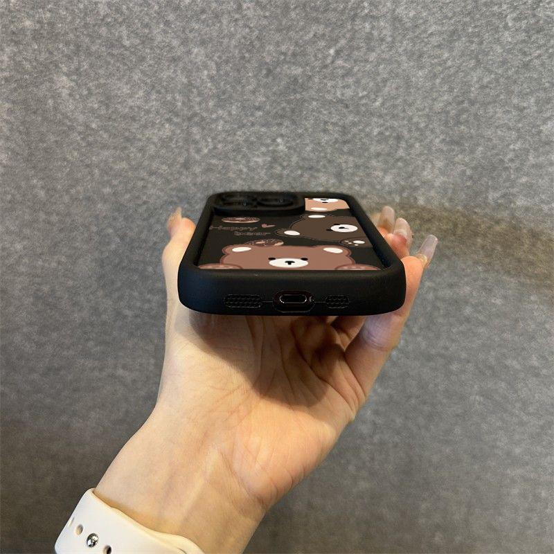 Case for Xiaomi Redmi Note 12 4G 13 11 10 13 Pro Plus 10 5G 12S 11S 10S Redmi 12 12C 13C 4G Case Couple Cute Cartoon Bear Cover