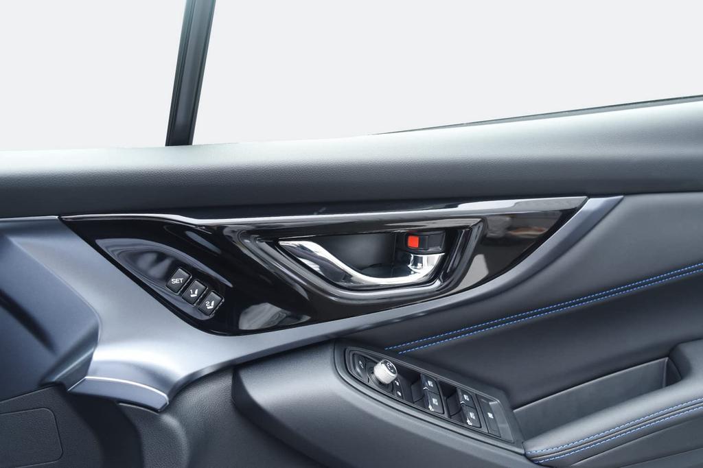 SecondStage Subaru Levorg WRX S4 Door Bezel Panel For Vehicles with Seat Position Memory Piano Black R034BLK (VN Series)