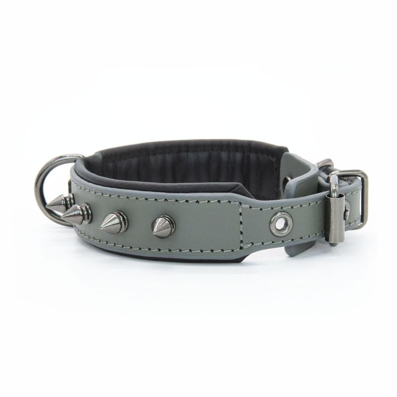 Pet Leather Collar, Dog Collar, Rivet, Nail, Anti-Bite, Bully Dog Pad, Thickened