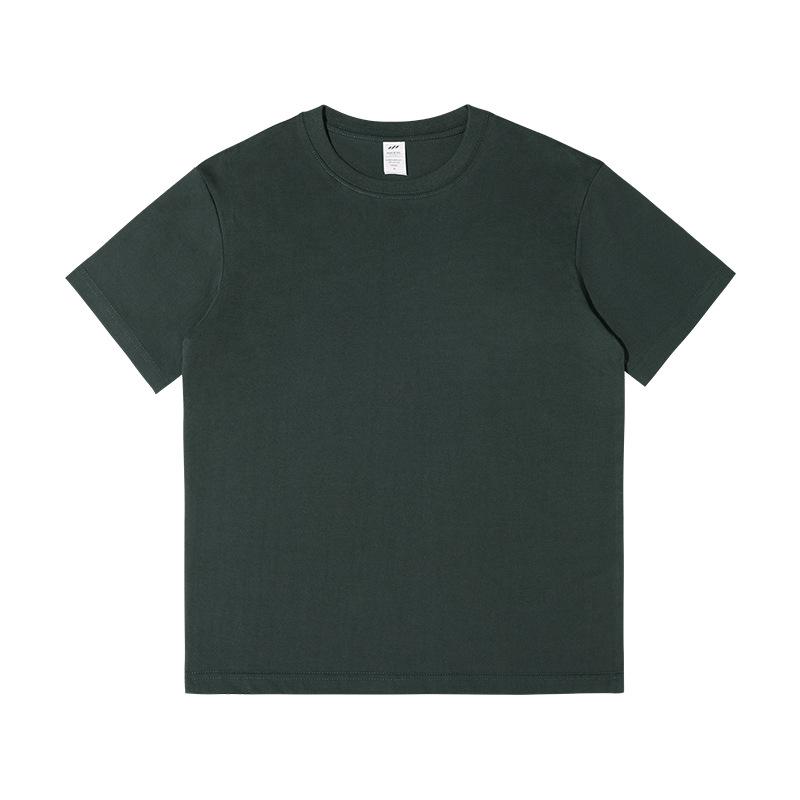 2026 Sommer Locker Geschnitten Unisex Baumwoll-T-Shirt - Einfarbige Rundhals Kurzarm