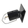 With Hook Wind Chime Motor Black Solar Rotating Motor Easy Installation Hanging Display Motor