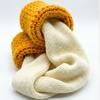 Cute Mozzarella Stick Scarf Warm Hand-Knitted Scarf Children Gift Long Neck Scarves  Outdoor