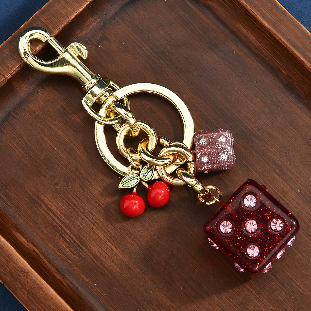 Stopper Cherry Bag Keychain Women S Bag Accessories Shaker Bag Pendant Keychain Pendant